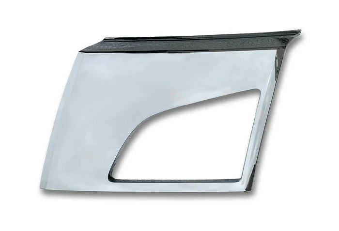 Bumper Corner Chrome Trim Fog Light Hole Driver 2018+ Volvo VNL