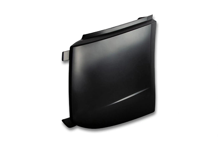 KOZAK PLASTIC Bumper Corner Cover Left Driver Side compatible with Volvo VNL 2018 and newer Plus Logo Emblem with Stripe, 2X 22 Windshield Wipers, KOZAK Reflective Vest