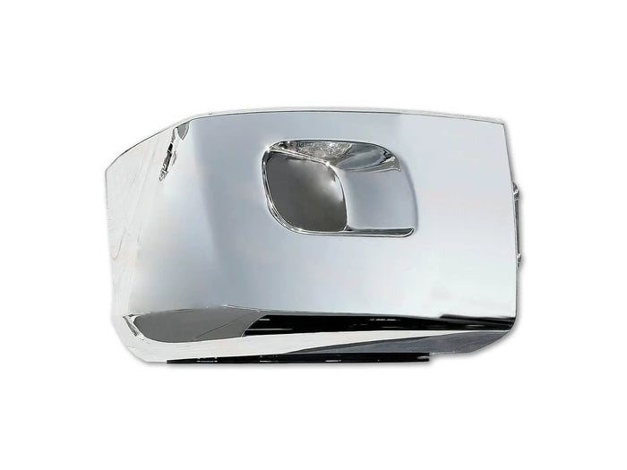 Chrome Plastic Bumper Corner Right Side No Fog Light Hole for Peterbilt 579 -