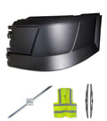 Bumper Corner No Fog Hole Plastic Driver 2004-2015 Volvo VNL