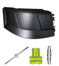 Bumper Corner No Fog Hole Plastic Passenger 2004-2015 Volvo VNL