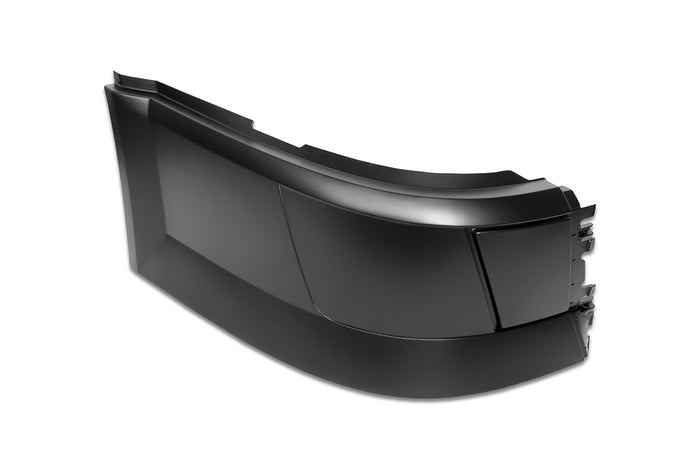 Bumper Corner No Fog Hole w/Chrome Trims & Bracket Passenger 2004-2015 Volvo VNL
