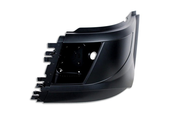 Bumper Corner with Fog Hole Plastic Driver 2016-2017 Volvo VNL