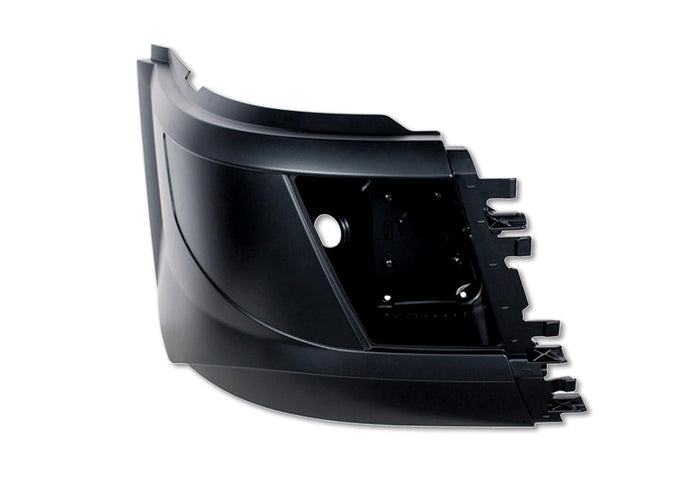 Bumper Corner with Fog Hole Plastic Passenger 2016-2017 Volvo VNL