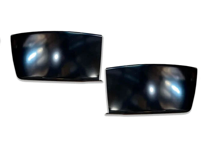 Bumper Corners Steel Black Set 2003-2021 Freightliner M2 Business Class 106 112