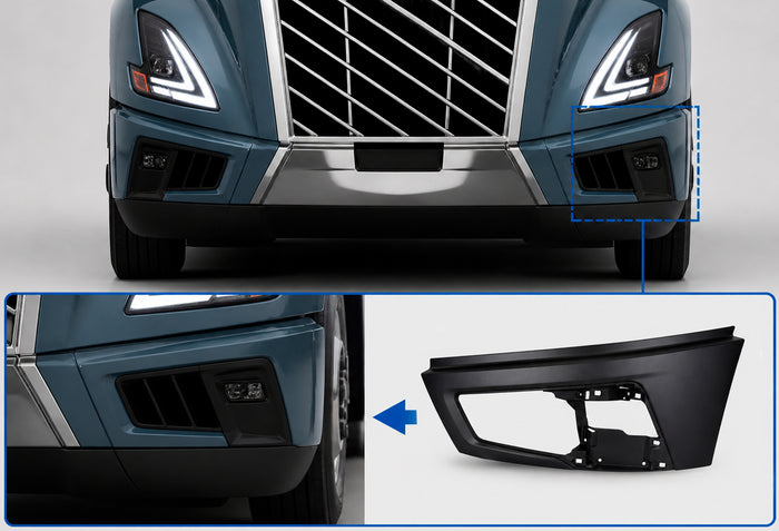 Bumper End Cap Driver 2025+ Volvo VNL New