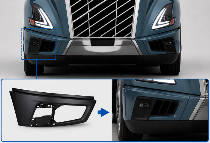 Bumper End Cap Passenger 2025+ Volvo VNL New