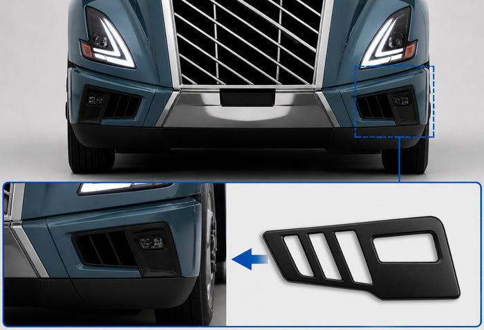 Bumper Fog Lamp Bezel Driver 2025+ Volvo VN VNL New