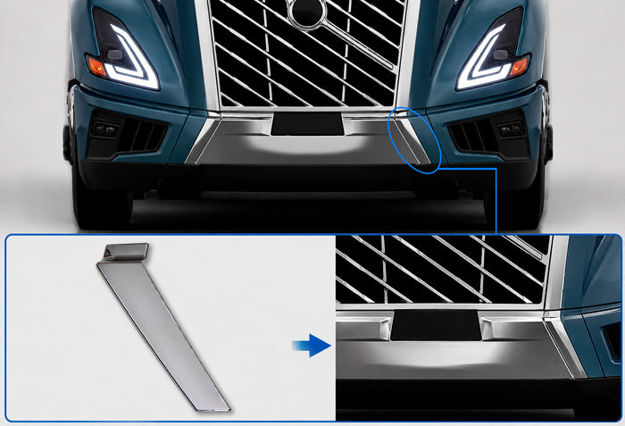 Bumper Trim Moudling Chrome Driver 2025+ Volvo VNL New