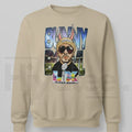 Bunny Bowl Super Bowl Sweatshirt: Retro Game Day Football Bunny Crewneck
