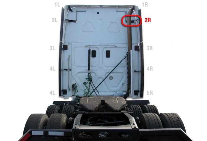 Cab Fairing Support Top Bracket Passenger Freightliner Cascadia Narrow Version