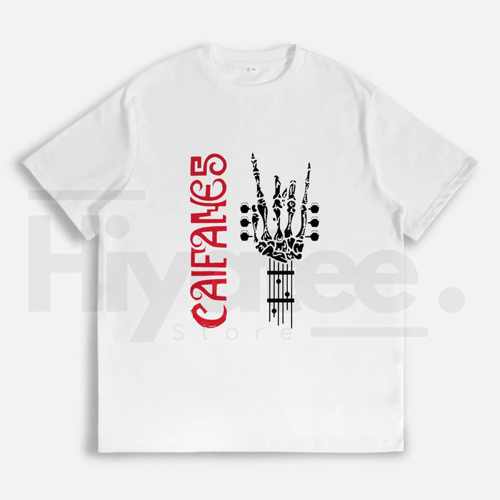Caifanes "Rock The Silence" Skull Shirt – 100% Cotton Unisex Graphic Tee