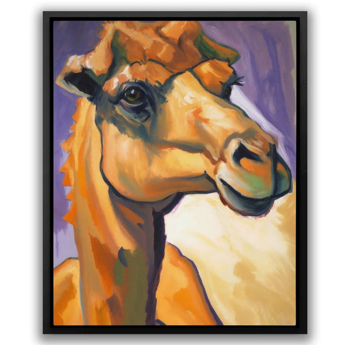 Camel Lilac - Canvas Print