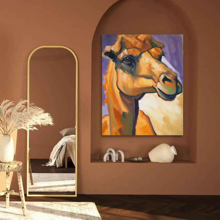 Camel Lilac - Camel Art for Living Room