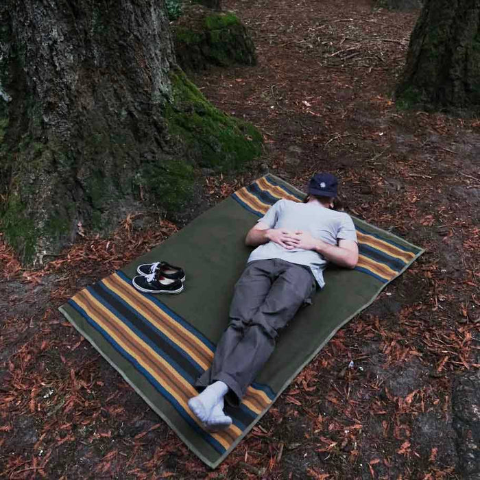 Canvas Camping Blanket Waterproof Bushcraft Outdoor Blanket