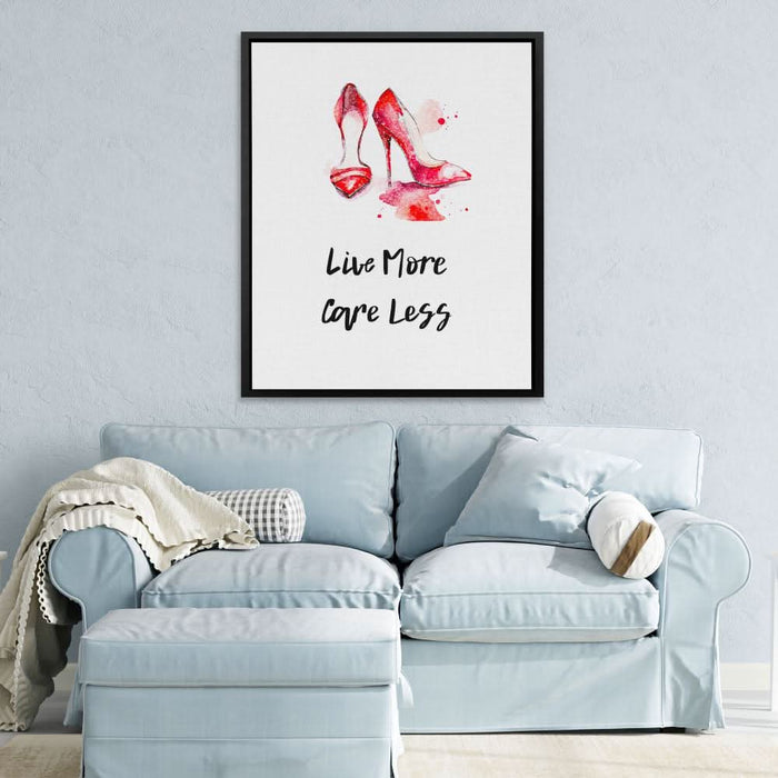 Care Less - Wall Art for Female Office
