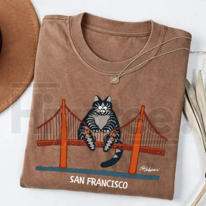"Cat In San Francisco" – Golden Gate Bridge Popular Movie Parody Top
