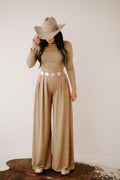 Catalina's Taupe Pant Set