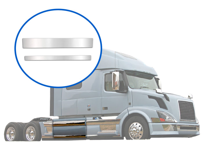 Central Panel Stripes Chrome Trim Set for Passenger Side (10R, 11R) 2004-2017 Volvo VNL