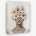 Chamomile Lady - Feminine Canvas Wall Art