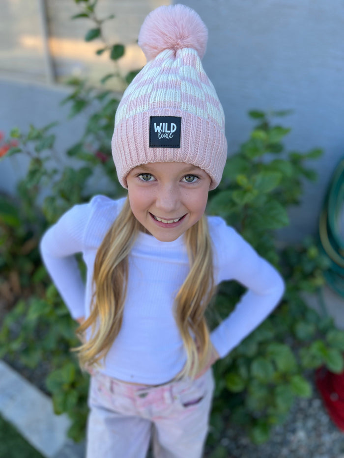 Checkered Beanies