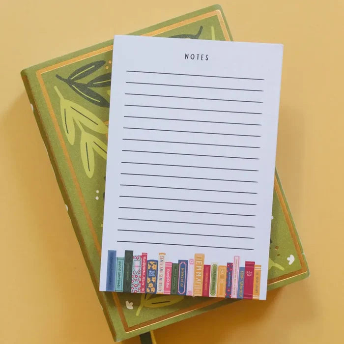 Classics Bookshelf 4x6 Notepad - 462365