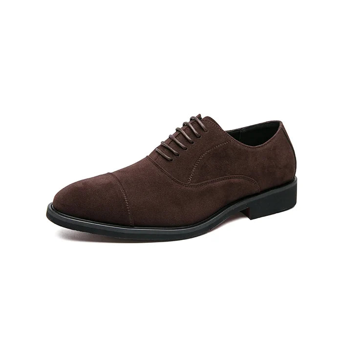 Claude Belleau Seude Derby Shoes
