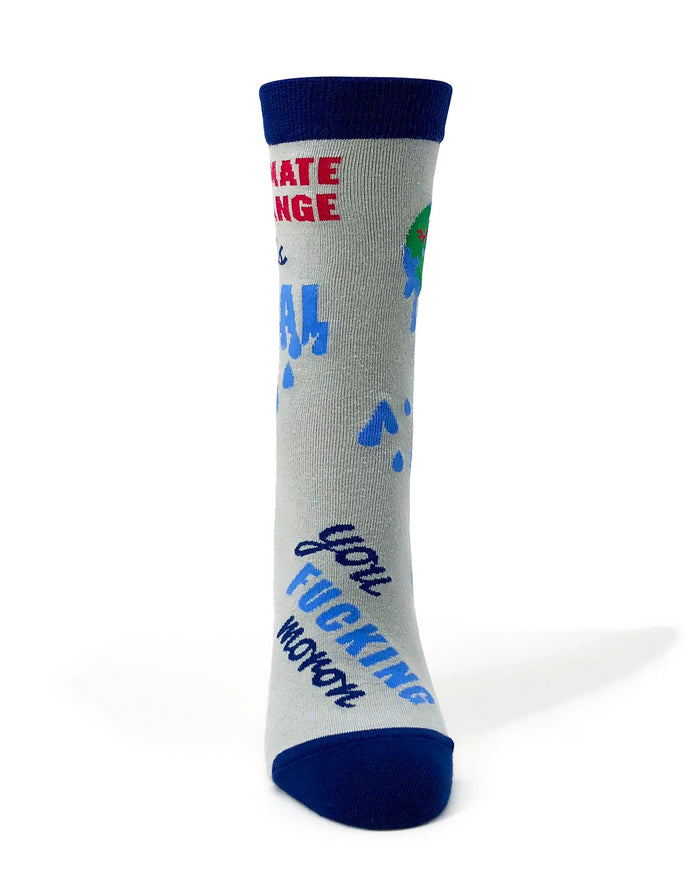 Climate Change Ladies' Crew Socks