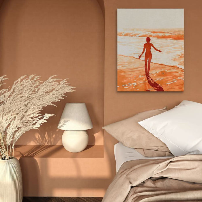 Coastal Memories - Coastal Wall Art in Black Frame