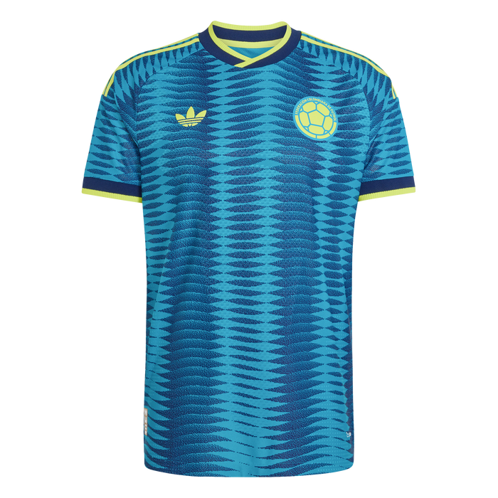 adidas Colombia 26 Away Authentic Jersey | Navy Blue/Petrol | Men's