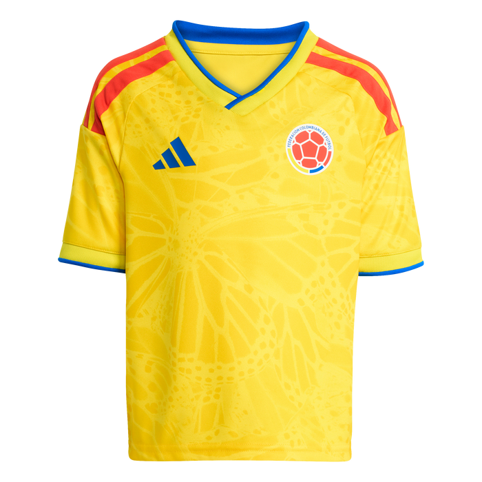 adidas Colombia 26 Home Mini Kit | Yellow / Royal Blue | Kid's
