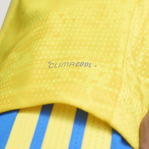 adidas Colombia 26 James Authentic Home Jersey | Yellow | Men's