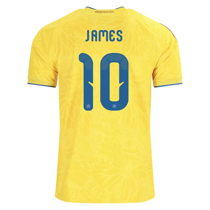 adidas Colombia 26 James Home Jersey | Yellow | Men's