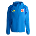 adidas Colombia Tiro Travel Full Zip Windbreaker | Bright Royal Blue | Men's