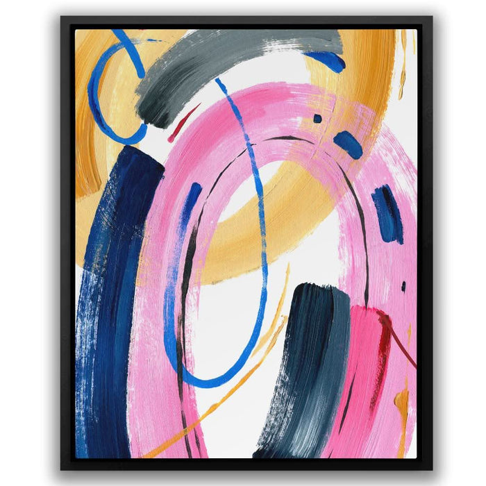 Colorful Circles - Framed Wall Art