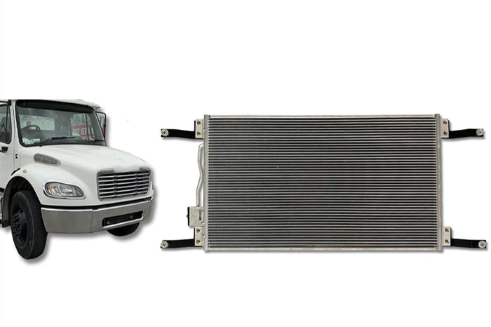 Condenser 1E5864 Freightliner Business Class M2, 106 & 112 FS65 FL60 M2-106V FLD120 Century M2-112 XC Columbia Classic FLD SD FLD112 FL70