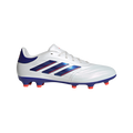 adidas Copa Pure 2 League Firm Ground Boots | Cloud White-Lucid Blue-Solar Red | Men's