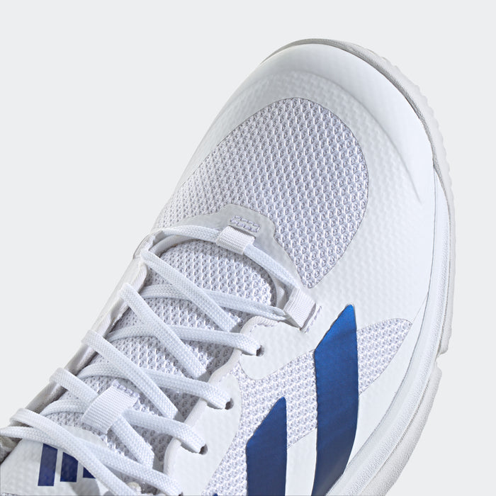 adidas COURT TEAM 2.0 Tennis Shoes | FTWR White-Team Royal Blue | Men's