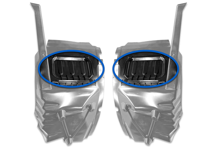 Covers fits Mudguard Liner Fenders Set 2022+ Kenworth T680 Next Gen