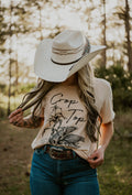 Crop Top Graphic T-Shirt