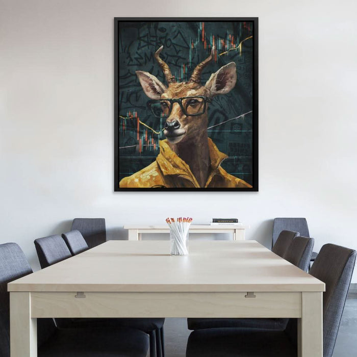 Crypto Antelope - Canvas Wall Art