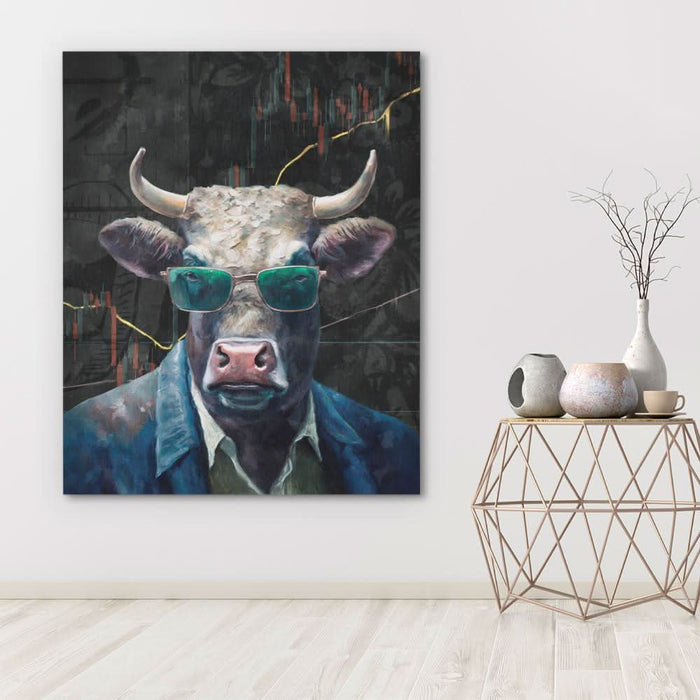 Crypto Bull - Bull Art