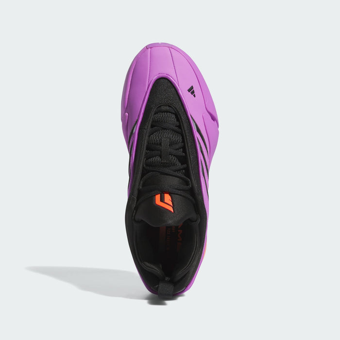 adidas DAME 9 LOW Basketball Shoes | Purple Blast-Core Black | Men's