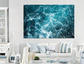 Dark Waves Canvas Print #7013