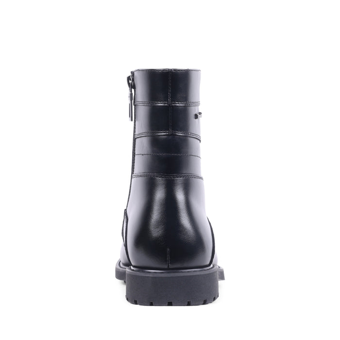 DENIS BLACK LEATHER WATERPROOF BOOT