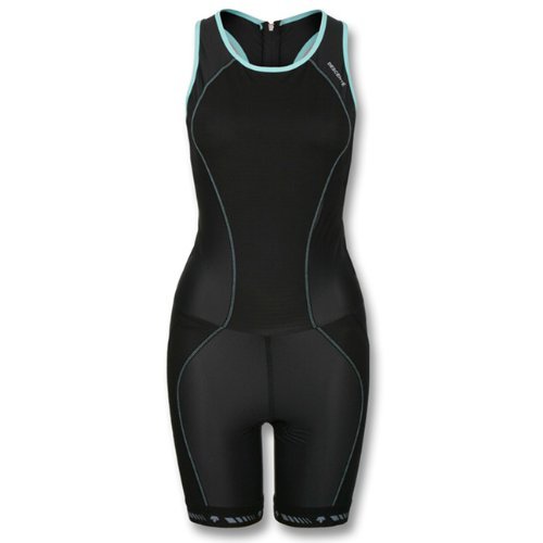 Descente Women's C6 Triathlon Suit, Black, X-Large