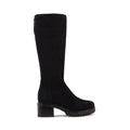 DESIRAS BLACK SUEDE WATERPROOF BOOT