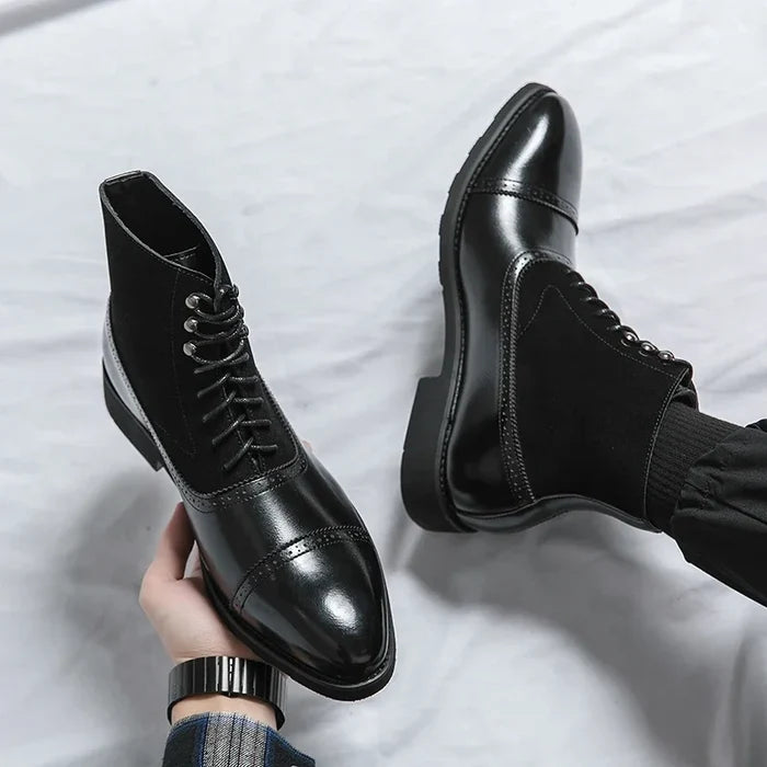 Diego Velázquez Leather Lace-up Boots