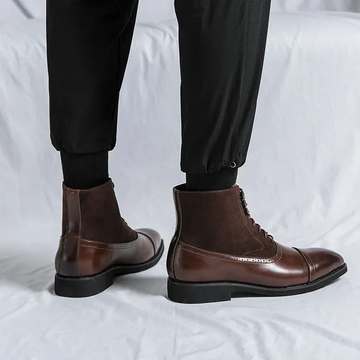 Diego Velázquez Leather Lace-up Boots