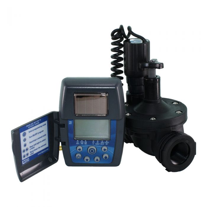 DIG - LEIT-1 Solar Powered Irrigation Controller w/ 2" Valve - LEIT-1ILV-200